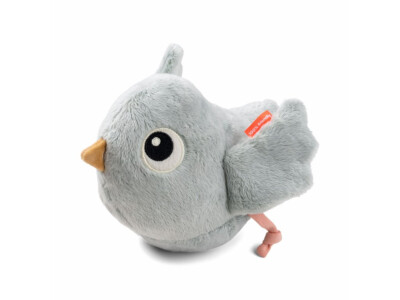 Mazlivá hračka tumbler Birdie, Modrá