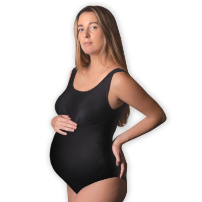 Originální těhotenské plavky, Černá XL