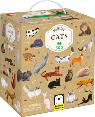 Box puzzle kočky 9+