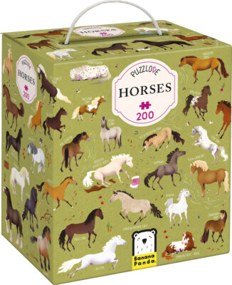 Box puzzle koně 7+