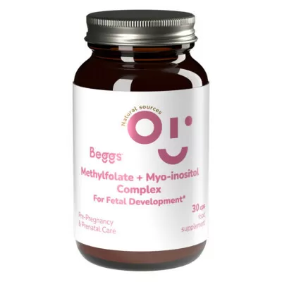 Beggs Methylfolate + Myo-inositol Complex 30 kapslí