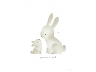 Plakát A3 Baby Bunny
